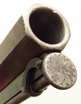 Pritchard pair percussion belt pistols, .670 bore diameter, octagon, cased, layaway - 6 of 12