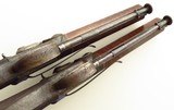 Spencer pair percussion belt pistols, .750-inch bore diameter, safeties, cased, layaway - 5 of 13