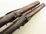 Spencer pair percussion belt pistols, .750-inch bore diameter, safeties, cased, layaway - 4 of 13