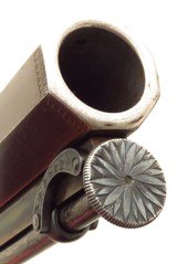 Wilkinson (London) pair percussion belt pistols, .635-inch bore diameter, engraving, cased, layaway - 6 of 15
