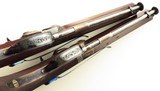 Wilkinson (London) pair percussion belt pistols, .635-inch bore diameter, engraving, cased, layaway - 5 of 15