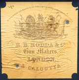 Rodda pair percussion belt pistols, .645-inch bore diameters, belt clips, lanyard rings, cased, layaway - 13 of 13