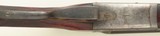 Hollis & Son double rifle, unknown caliber approximating .38 Long Colt, game scene, ejectors - 8 of 13