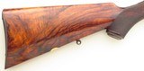 Hollis & Son double rifle, unknown caliber approximating .38 Long Colt, game scene, ejectors - 9 of 13