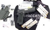 Staccato C24 9mm, four-inch, optic ready, five 16-round mags., Dawson low front fiber optic sight, ambi, over 95%, layaway