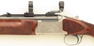 Winchester Boar 12 gauge x 7x57 Mauser, detachable mounts, sights, three-inch, tight, great bores, layaway - Image 6 of 14
