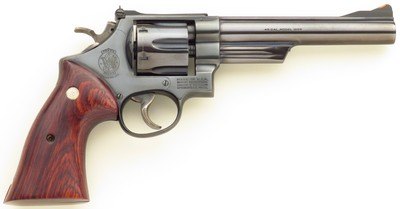 Smith & Wesson 25-2 .45 ACP, 1971, 6.5 pinned, target hammer & trigger, great bore, over 90 percent