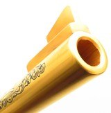 Ruger Super Blackhawk .44 Magnum, gold, etched, 