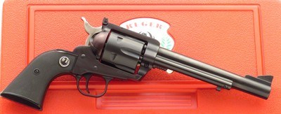 Ruger Blackhawk .44 Magnum, 50 Years / Anniversary, 2006, 6.5, flat top, fluted cylinder, early Prescott production, cased, appears unfired