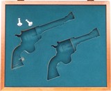 Ruger Blackhawk 50th Anniversary serialed pair .357 Magnum & .44 Magnum, flat top, display case, hard cases, unfired, layaway - Image 13 of 13