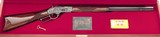 Winchester 1873 Buffalo Bill Center Centennial Presentation Grade .44-40, 2017, engraved, AA-grade walnut stock, presentation case, unfired, layaway - 1 of 15