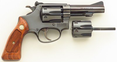 Smith & Wesson Model 51 .22 Magnum, 3.5-inch pinned, 1970, extra .22 LR cylinder, 95%, layaway - Image 1 of 8