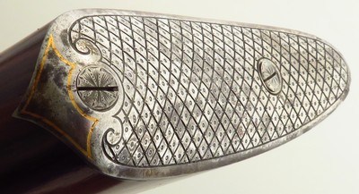 Miller & Val Greiss 20 gauge, 29-inch, 2.75, IC/M, hammers, horn lever, gold wire, tight, 6.4 pounds, layaway - Image 11 of 14