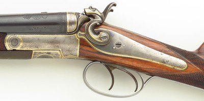 Miller & Val Greiss 20 gauge, 29-inch, 2.75, IC/M, hammers, horn lever, gold wire, tight, 6.4 pounds, layaway - Image 6 of 14