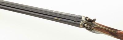 Miller & Val Greiss 20 gauge, 29-inch, 2.75, IC/M, hammers, horn lever, gold wire, tight, 6.4 pounds, layaway - Image 3 of 14
