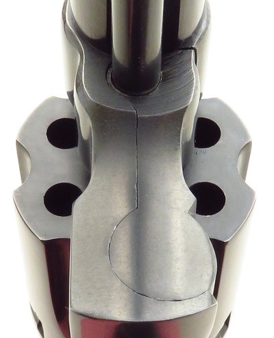 Smith & Wesson 48-4 .22 Magnum, 1980, 8.375-inch pinned, recessed, three holsters, 95 percent - Image 7 of 11