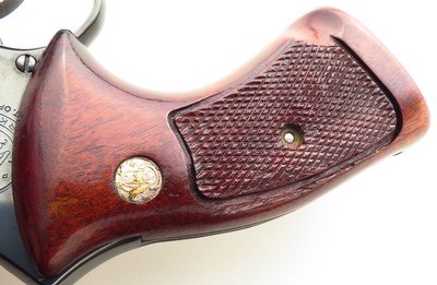 Smith & Wesson 48-4 .22 Magnum, 1980, 8.375-inch pinned, recessed, three holsters, 95 percent - Image 10 of 11