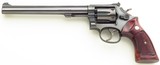 Smith & Wesson 48-4 .22 Magnum, 1980, 8.375-inch pinned, recessed, three holsters, 95 percent - Image 3 of 11