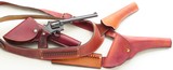 Smith & Wesson 48-4 .22 Magnum, 1980, 8.375-inch pinned, recessed, three holsters, 95 percent - Image 1 of 11