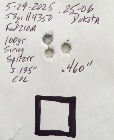 Dakota 76 .25-06 Remington, .5 MOA target, 7.4 pounds, 13.6 LOP, 98 percent, layaway - Image 15 of 15