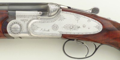 Beretta S04 Trap 12 gauge, 30-inch, two stocks, Precision tubes, cased, strong condition, layaway - Image 7 of 15