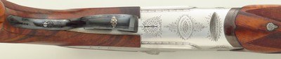 Beretta S04 Trap 12 gauge, 30-inch, two stocks, Precision tubes, cased, strong condition, layaway - Image 9 of 15