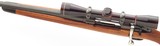 Left hand Mathieu Arms .270 Winchester, Mathieu action serial 1039, claw, rust blue, AA-walnut, Leupold, great bore, layaway - Image 3 of 14