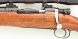 Left hand Mathieu Arms .270 Winchester, Mathieu action serial 1039, claw, rust blue, AA-walnut, Leupold, great bore, layaway - Image 5 of 14