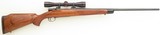 Left hand Mathieu Arms .270 Winchester, Mathieu action serial 1039, claw, rust blue, AA-walnut, Leupold, great bore, layaway - Image 2 of 14