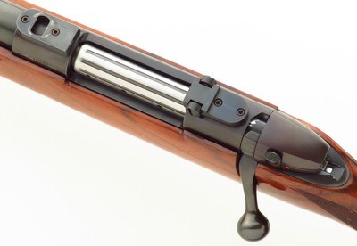 Left hand German Weatherby Mark V 7mm Weatherby Magnum, early serial P15283, small safety, 24-inch barrel - Image 7 of 11