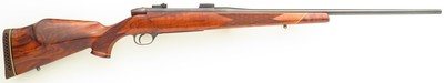 Left hand German Weatherby Mark V 7mm Weatherby Magnum, early serial P15283, small safety, 24-inch barrel - Image 2 of 11
