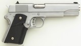 Terry Tussey custom Detonics StreetMaster .45 ACP, stainless steel, heavy NM barrel, reliability package, trigger tune, appears unfired, layaway - Image 1 of 8