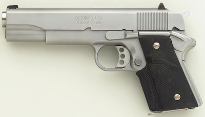 Terry Tussey custom Detonics StreetMaster .45 ACP, stainless steel, heavy NM barrel, reliability package, trigger tune, appears unfired, layaway - Image 2 of 8