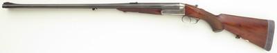 Rigby .470 NE double rifle, 1906, Class C, 28-inch, extractor, 11.2 pounds, tight, great bores, 14.25-inch LOP, great bores - Image 2 of 15