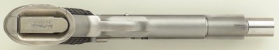Terry Tussey custom Detonics ScoreMaster .451 Detonics Magnum, two extra .45 ACP barrels, quantity of ammo and brass, provenance, box, 95%, layaway - Image 5 of 12