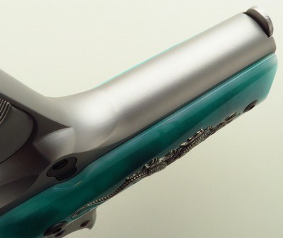 Reeder custom Dragonslayer .45 ACP, stainless steel Para-Ordnance 1911, tuned trigger, 97 percent - Image 6 of 7