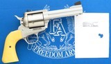 Freedom Arms Model 83 Premier Grade .44 Magnum, 4.75-inch, round butt, adjustable, tuned, overtravel, target, box, unfired, layaway - 1 of 11