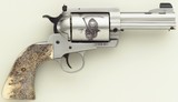 Gary Reeder Grip Reaper .500 S&W Magnum, 4-inch, Mag-Na-Port, round butt,sambar stag grips, tight, at least 95%, layaway