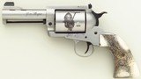 Gary Reeder Grip Reaper .500 S&W Magnum, 4-inch, Mag-Na-Port, round butt,sambar stag grips, tight, at least 95%, layaway - Image 2 of 8
