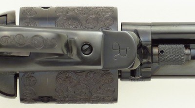 Custom Ruger Bisley .500 S&W Special, 5.5-inch, engraved, jeweled, 97 percent, layaway - Image 6 of 10
