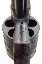 Bowen custom Redhawk .50 Special, engraved, jeweled, 3.5-inch, ported, round butt, unfired, layaway - Image 6 of 9
