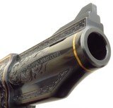 Bowen custom Redhawk .50 Special, engraved, jeweled, 3.5-inch, ported, round butt, unfired, layaway - Image 5 of 9