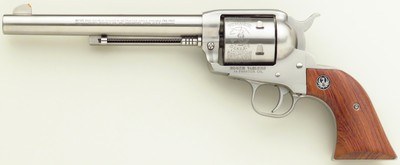 Bowen custom stainless Vaquero .44 Paradox, Bisley cylinder, likely showing in Bowen's book, great bore, layaway - Image 2 of 8