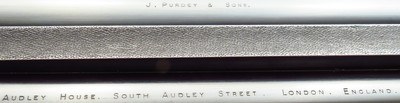 Purdey 12 gauge, 1967, 30-inch V/F, pigeon rib, 2.75, ejectors, 8.0 pounds, 14.55 LOP, strong bores, on face, 60% colors, layaway - Image 11 of 15