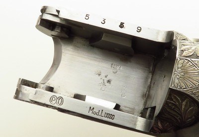 Perazzi SHO Lusso 12, Type 1, one of the first in Lippard book, two sets 29.5-inch, 8.2 pounds, 14.6 LOP, one owner, high condition - Image 12 of 15