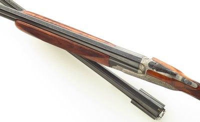 Perazzi SHO Lusso 12, Type 1, one of the first in Lippard book, two sets 29.5-inch, 8.2 pounds, 14.6 LOP, one owner, high condition - Image 3 of 15