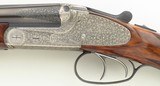 Merkel 447SL 20 gauge, 2006, 28-inch, Briley tubes, three-inch, ejectors, sidelock, clips, Richter engraving, 6.4 pounds, 14.25 LOP, 95%, layaway - Image 7 of 15