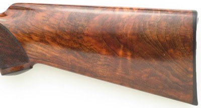 Merkel 447SL 20 gauge, 2006, 28-inch, Briley tubes, three-inch, ejectors, sidelock, clips, Richter engraving, 6.4 pounds, 14.25 LOP, 95%, layaway - Image 10 of 15
