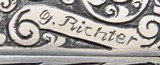 Merkel 447SL 20 gauge, 2006, 28-inch, Briley tubes, three-inch, ejectors, sidelock, clips, Richter engraving, 6.4 pounds, 14.25 LOP, 95%, layaway - Image 11 of 15
