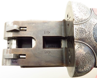 Purdey 12 gauge, one owner, 1962, 26-inch M/F, 7.2 pounds, 14.45 LOP, strong bores and mechanics, layaway - Image 12 of 15